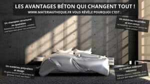 Avantages des bétons