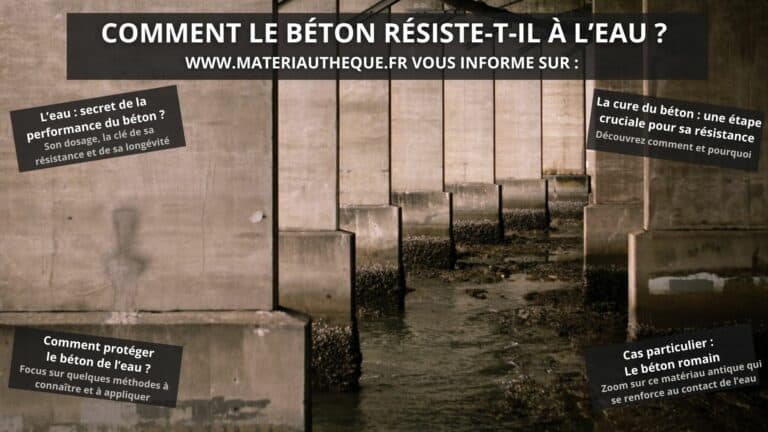 Résistance béton face à l'eau
